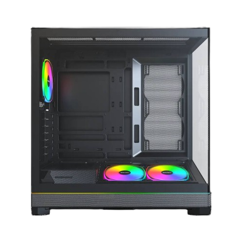 Montech Sky 3 PC Case, Mid Tower, ATX, ARGB, Tempered Glass - Black