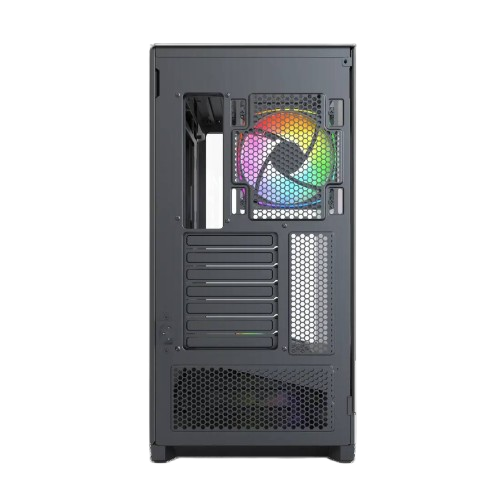 Montech Sky 3 PC Case, Mid Tower, ATX, ARGB, Tempered Glass - Black