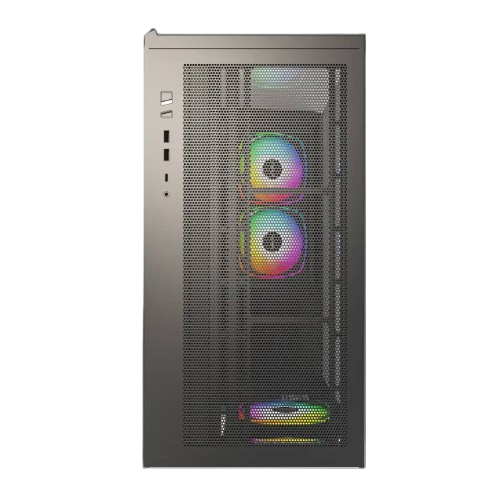 Montech Sky 3 PC Case, Mid Tower, ATX, ARGB, Tempered Glass - Black