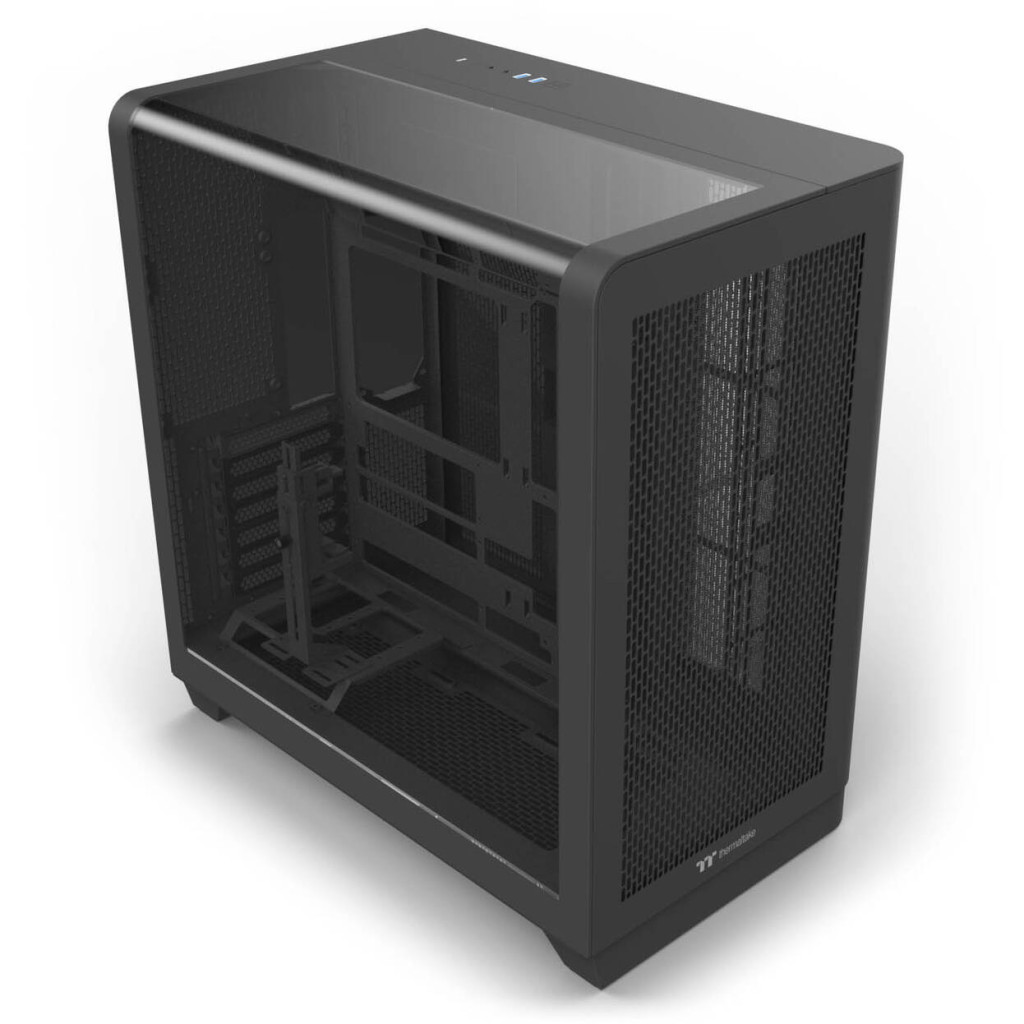 Thermaltake View 390 Air PC Case, Mid Tower, ATX, ARGB, Tempered Glass - Black