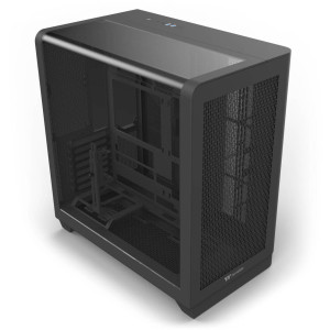 Thermaltake View 390 Air PC Case, Mid Tower, ATX, ARGB, Tempered Glass - Black