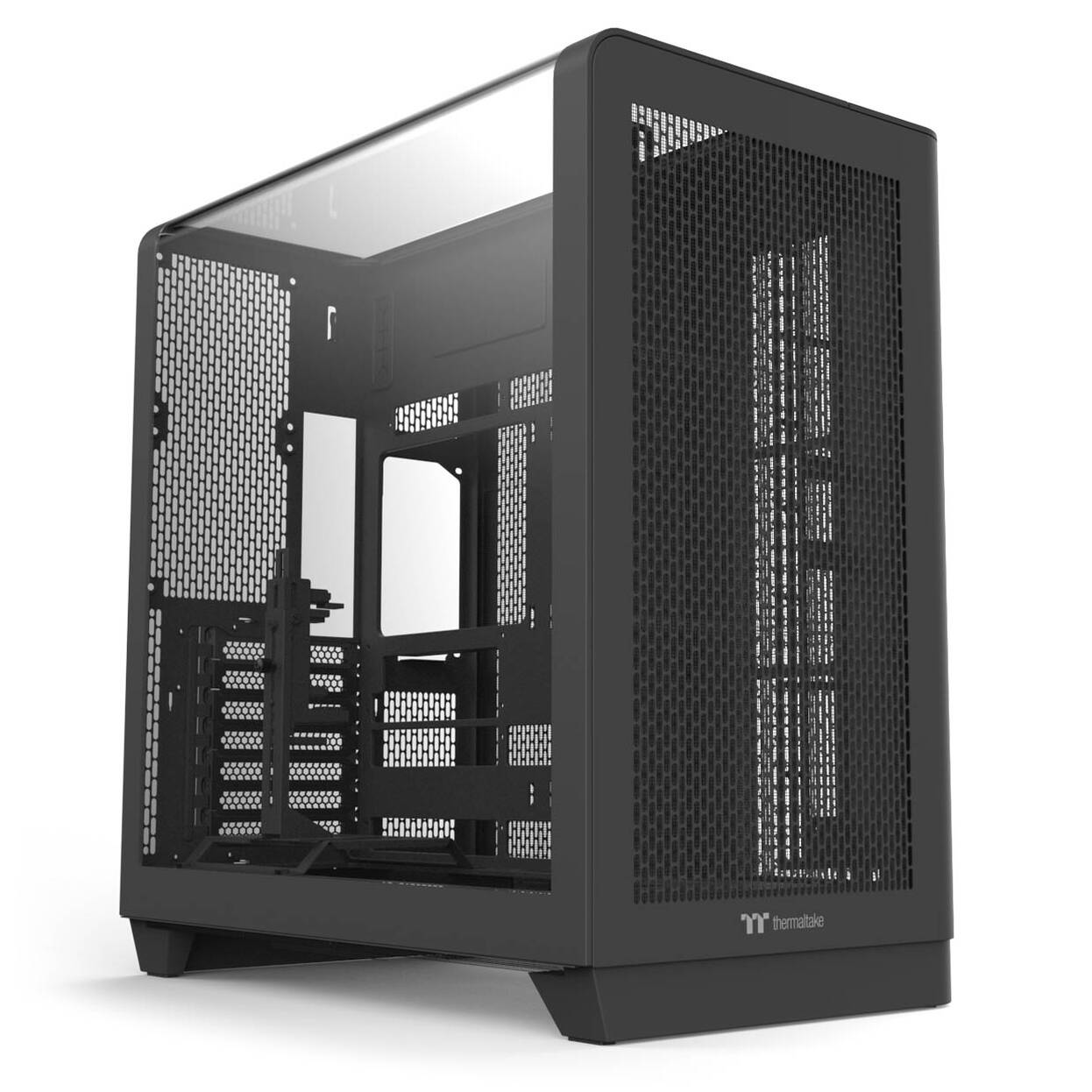 Thermaltake View 390 Air PC Case, Mid Tower, ATX, ARGB, Tempered Glass - Black