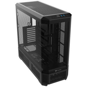 Thermaltake View 600 TG PC Case, Big Tower, E-ATX, ARGB, Tempered Glass - Black
