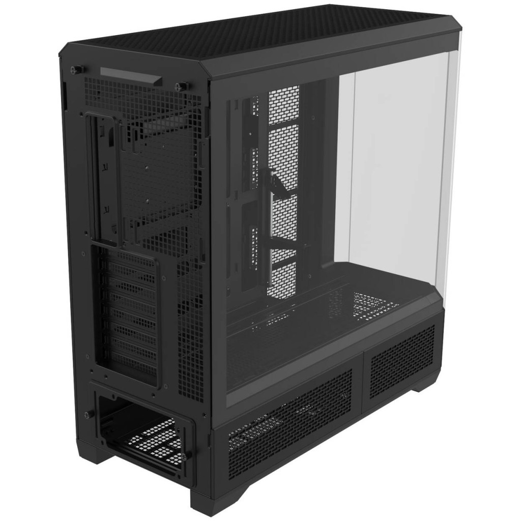 Thermaltake View 600 TG PC Case, Big Tower, E-ATX, ARGB, Tempered Glass - Black