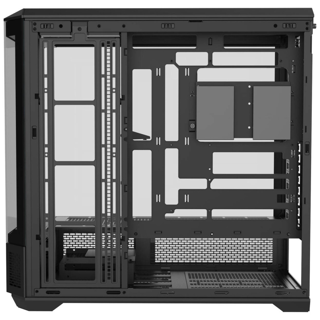 Thermaltake View 600 TG PC Case, Big Tower, E-ATX, ARGB, Tempered Glass - Black