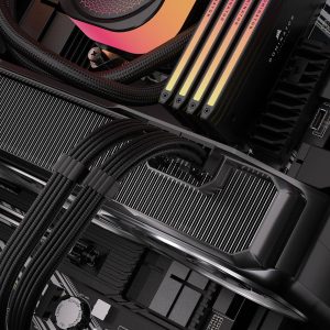 Corsair Cable, Type 4, PCIe Power Connector, 8-pin (6+2), 650mm, individually sleeved - black