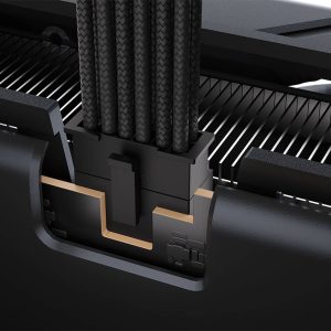 Corsair Premium Sleeved 2x 8-Pin to 12V-2x6 Cable, for Type 4 Power Supply - Black