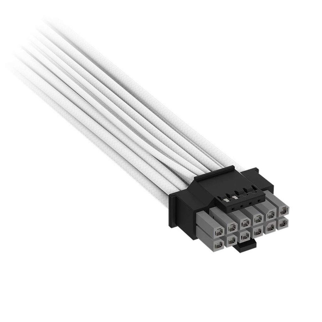 Corsair Premium Sleeved 2x 8-Pin to 12V-2x6 Cable, for Type-4 Power Supply - White