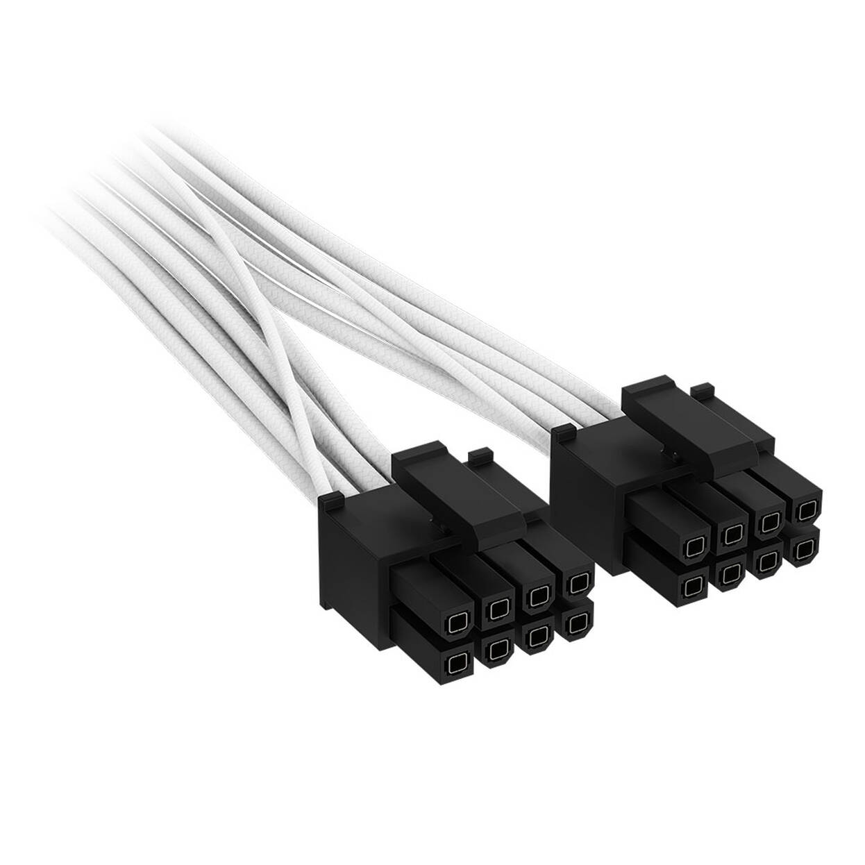 Corsair Premium Sleeved 2x 8-Pin to 12V-2x6 Cable, for Type-4 Power Supply - White