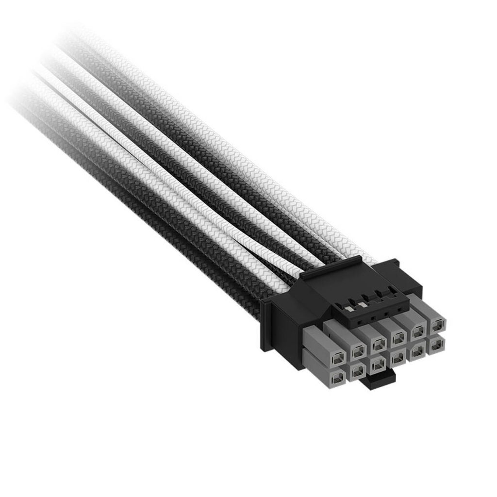 Corsair Premium Sleeved 2x 8-Pin to 12V-2x6 Cable, for Type-5 Power Supply - Black/White