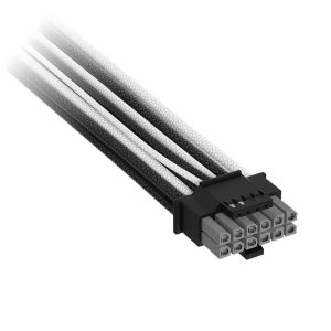 Corsair Premium Sleeved 2x 8-Pin to 12V-2x6 Cable, for Type-5 Power Supply - Black/White