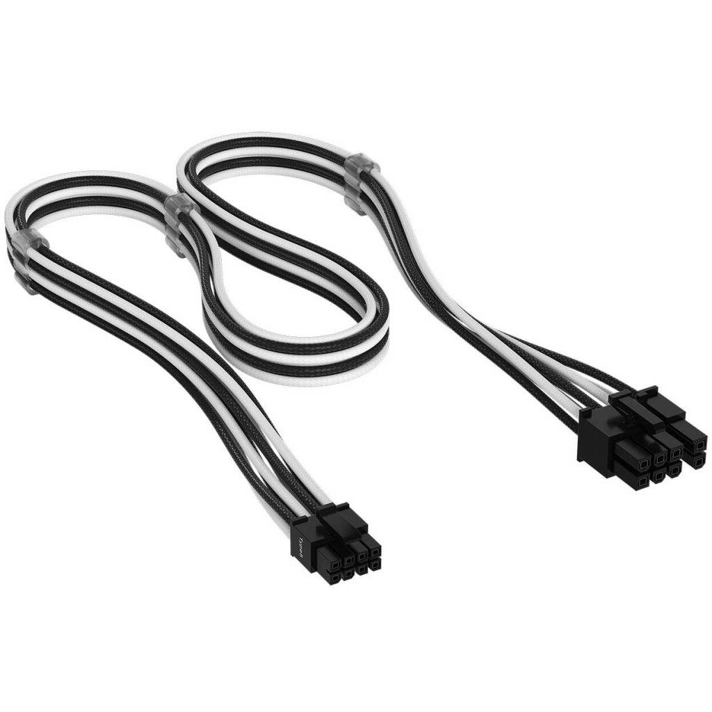 Corsair Premium Sleeved DC Cable Starter Kit, for Type 5 Power Supply - Black/White