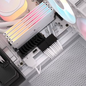 Corsair Premium Sleeved DC Cable Pro Kit for Type-5 Power Supply - White