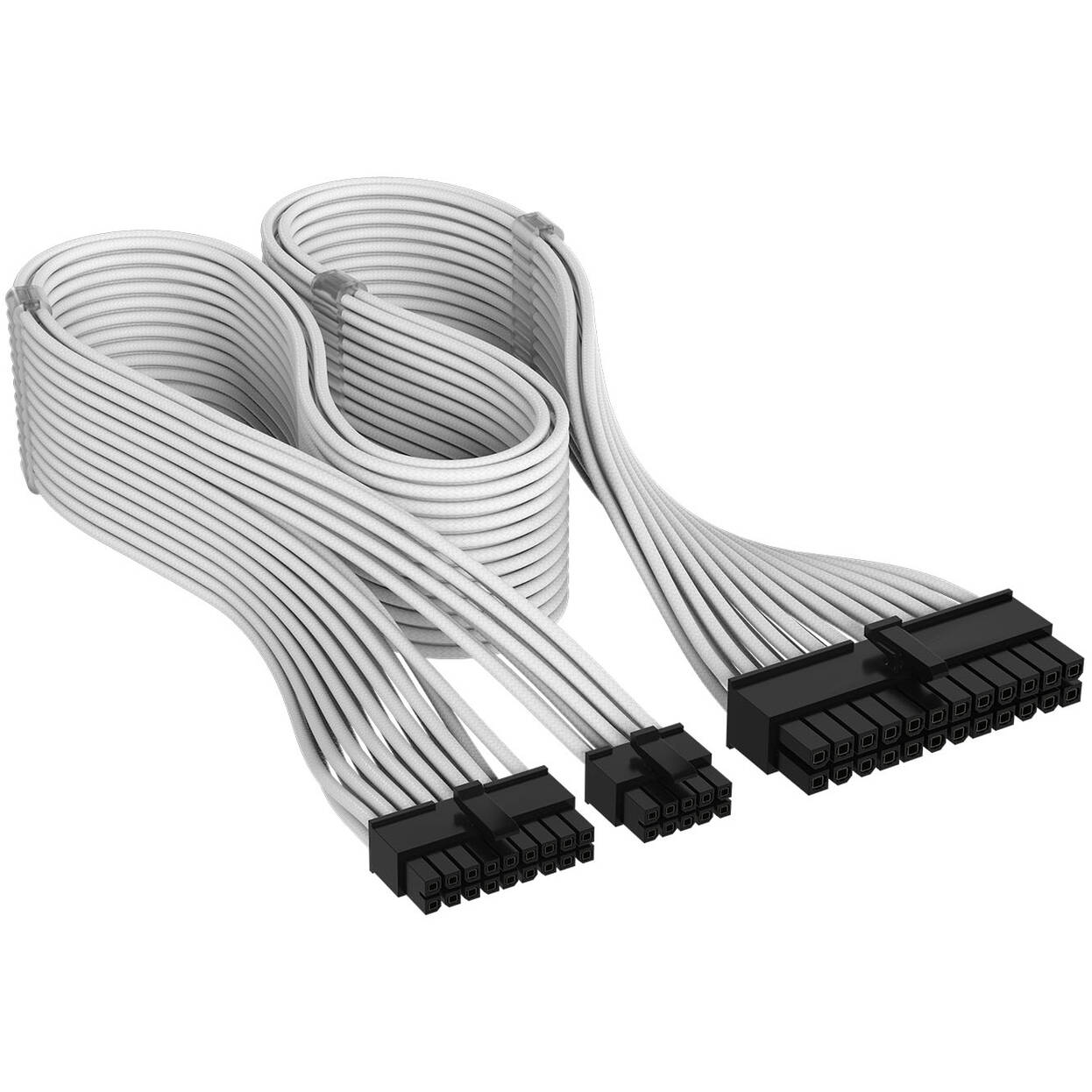 Corsair Premium Sleeved DC Cable Pro Kit for Type-5 Power Supply - White