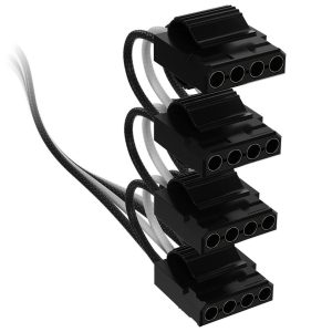 Corsair Premium Sleeved DC Cable Pro Kit, for Type-5 Power Supply - black/white