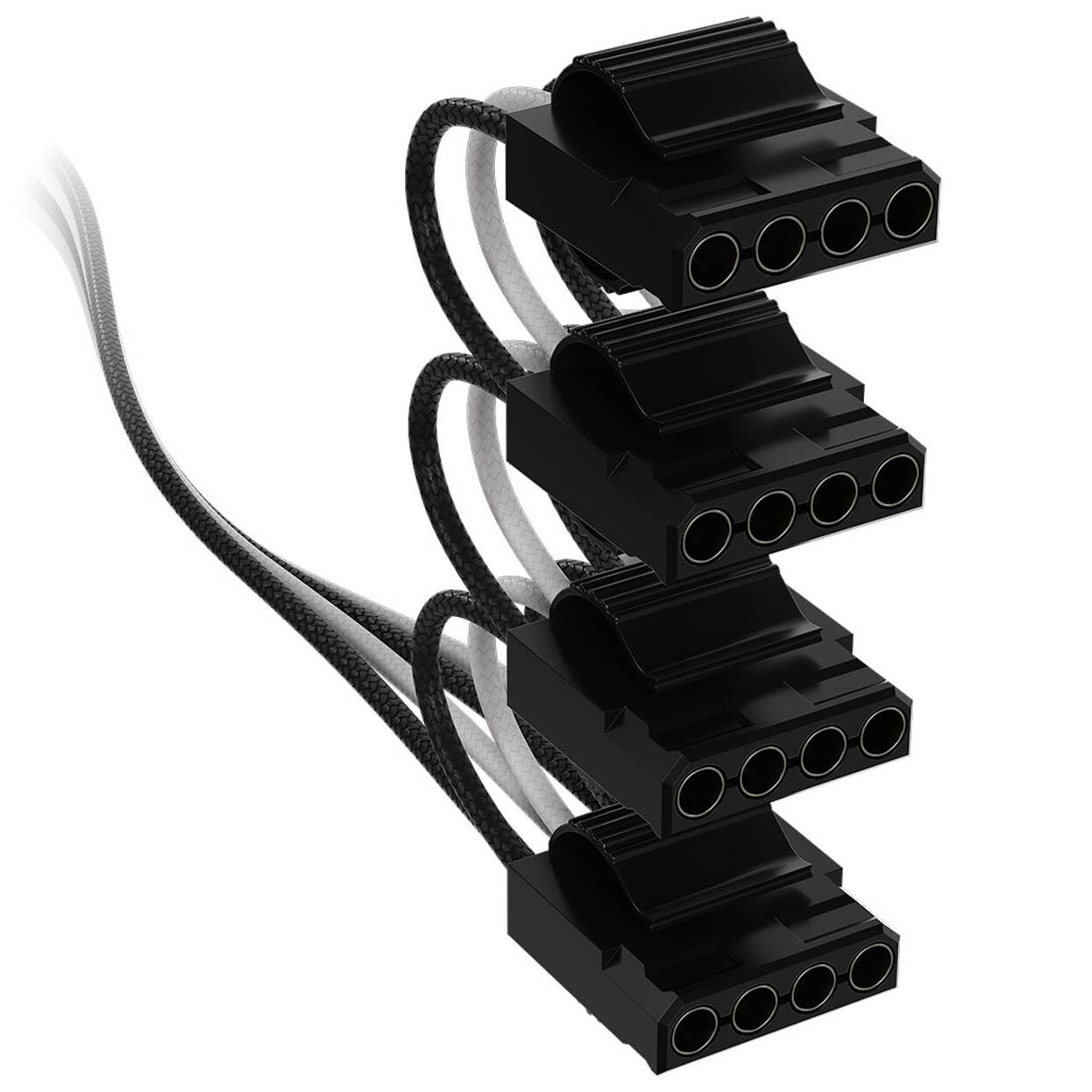 Corsair Premium Sleeved DC Cable Pro Kit, for Type-5 Power Supply - black/white