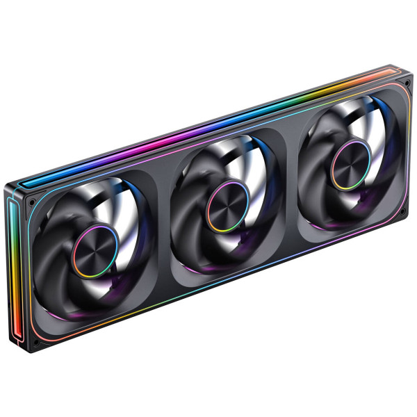 Jonsbo ZA-420B PWM Fan, ARGB – 3x 140mm, black