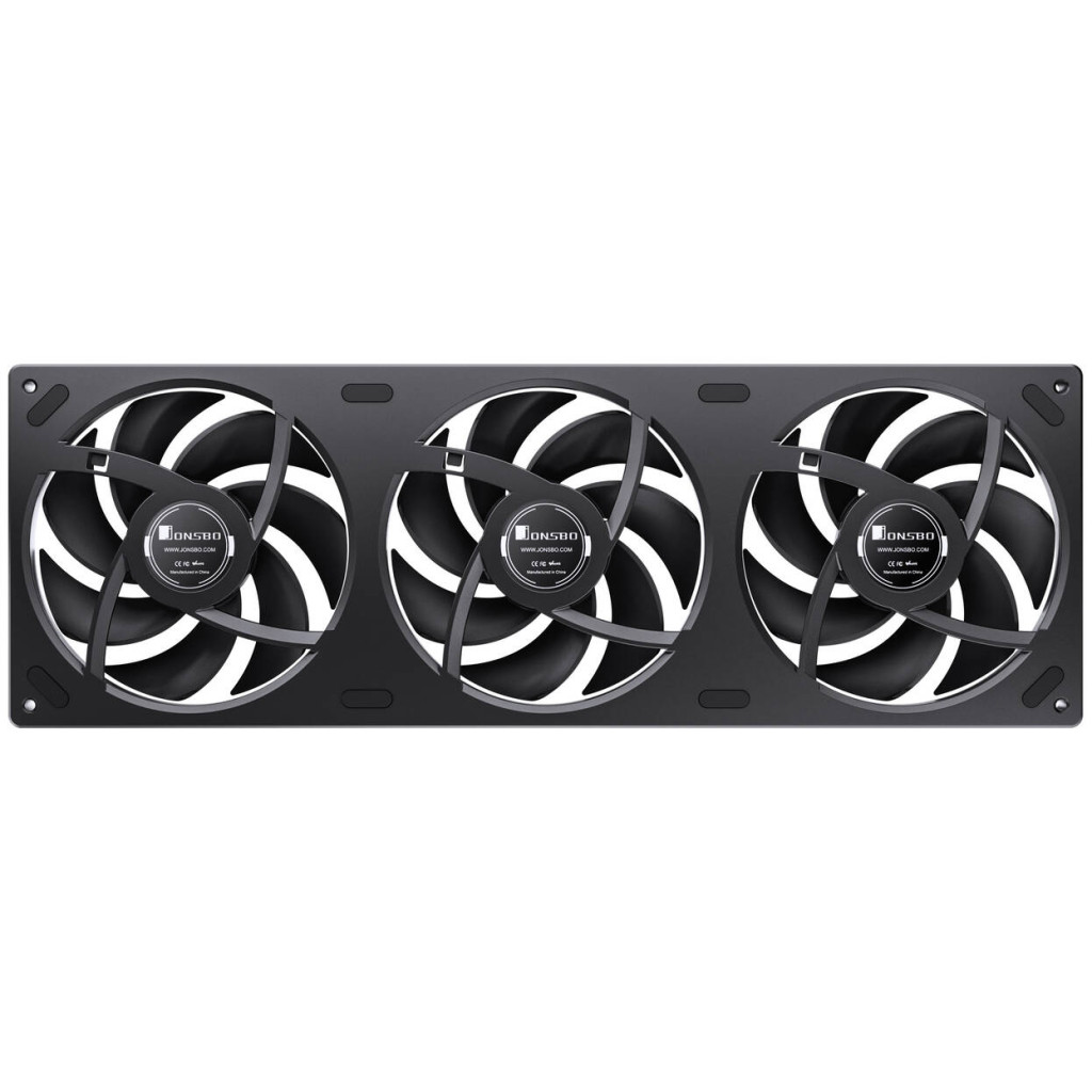 Jonsbo ZA-420B PWM Fan, ARGB - 3x 140mm, black