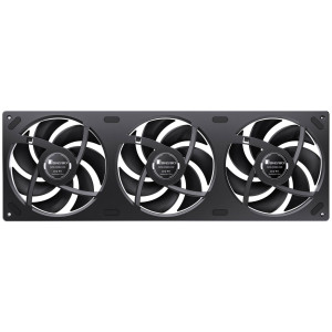 Jonsbo ZA-420B PWM Fan, ARGB - 3x 140mm, black