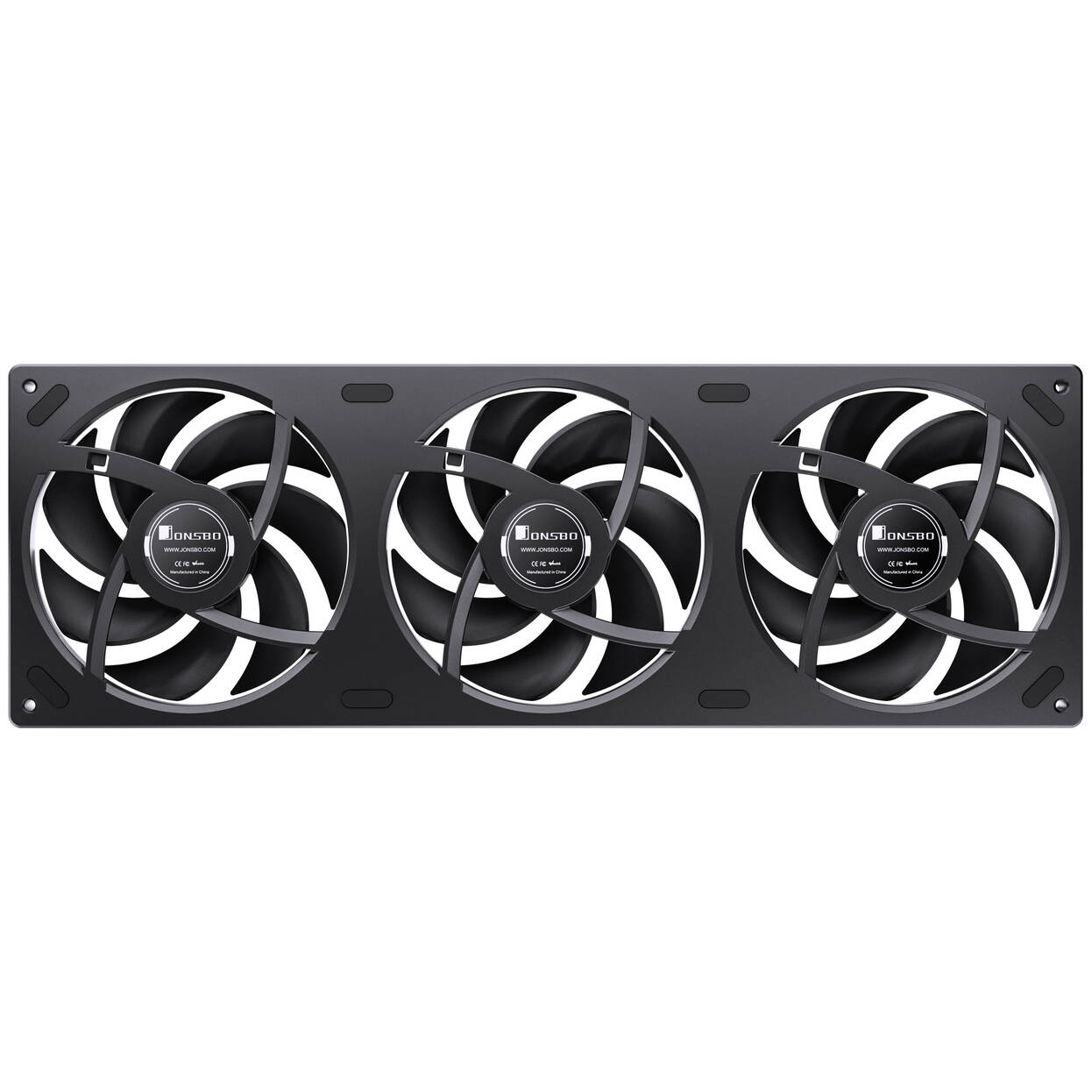 Jonsbo ZA-420B PWM Fan, ARGB - 3x 140mm, black