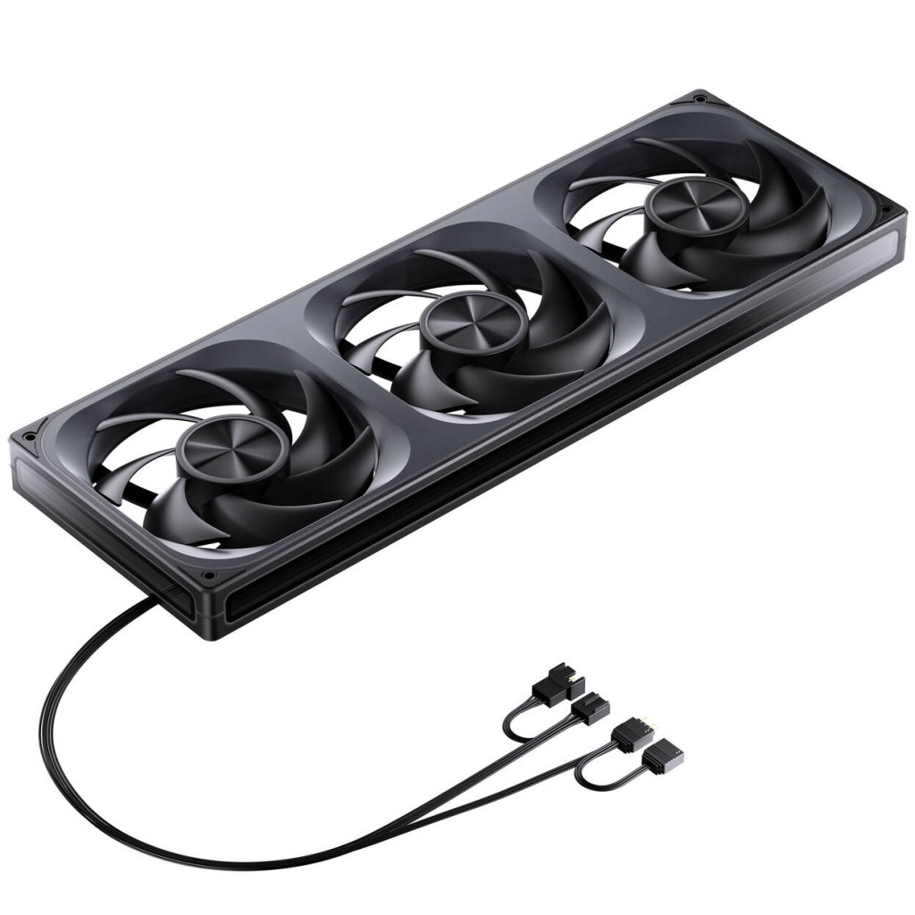 Jonsbo ZA-420B PWM Fan, ARGB - 3x 140mm, black