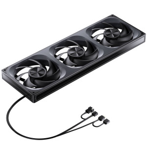 Jonsbo ZA-420B PWM Fan, ARGB - 3x 140mm, black