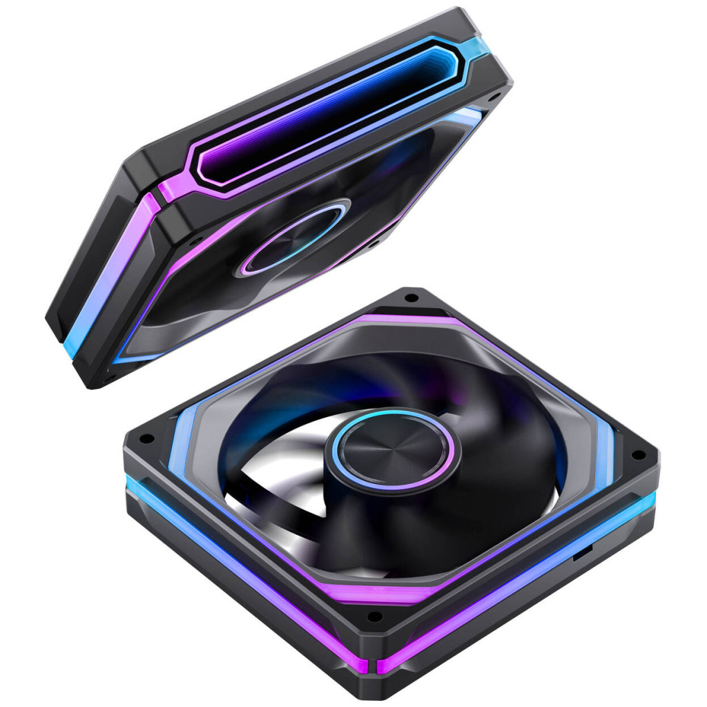 Jonsbo XA-120 Fan, PWM, ARGB - 120mm, black
