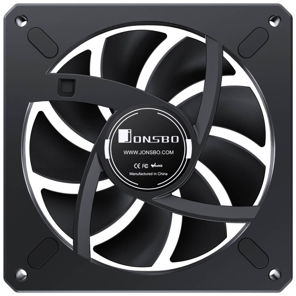 Jonsbo XA-120 Fan, PWM, ARGB - 120mm, black