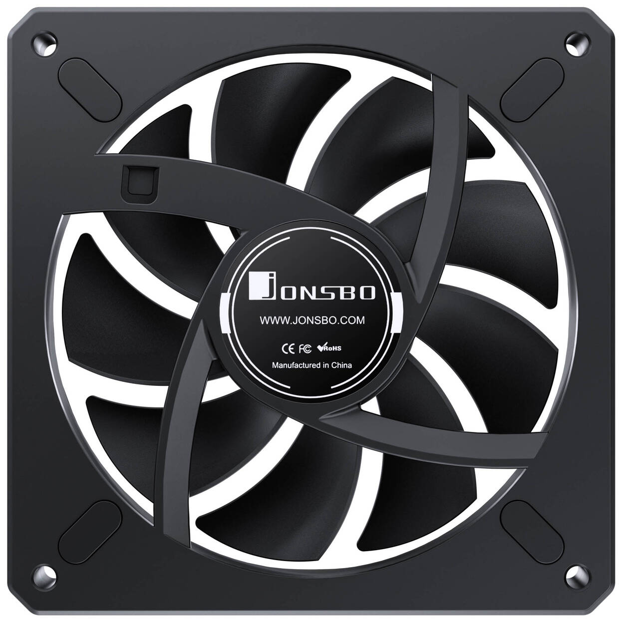 Jonsbo XA-120 Fan, PWM, ARGB - 120mm, black