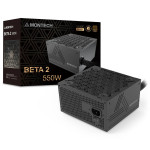 Montech BETA 2 80 PLUS Bronze Power Supply, ATX 3.1 - 550 Watts, black