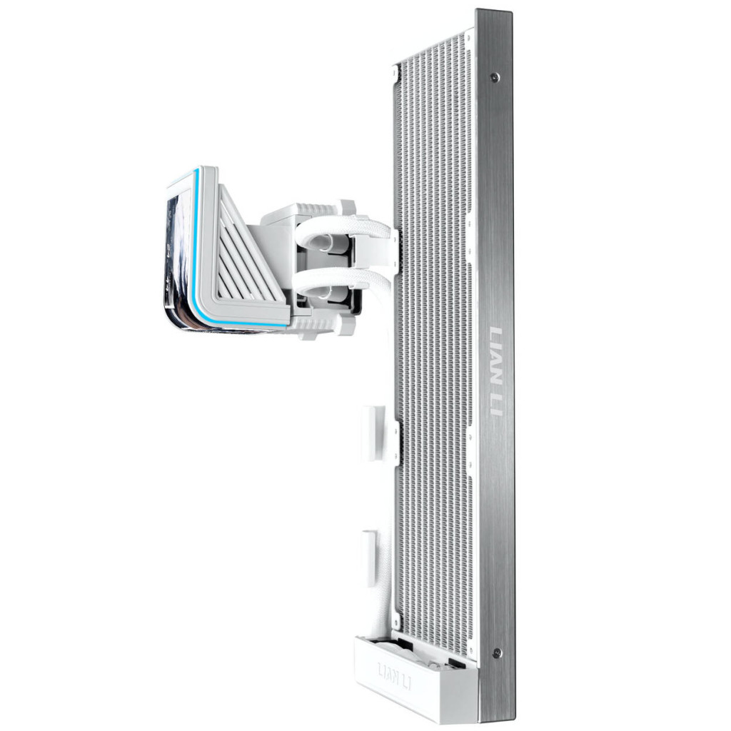 Lian Li HydroShift II OLED Curved 360 Fanless AiO Water Cooling, 360 mm, OLED Display - White