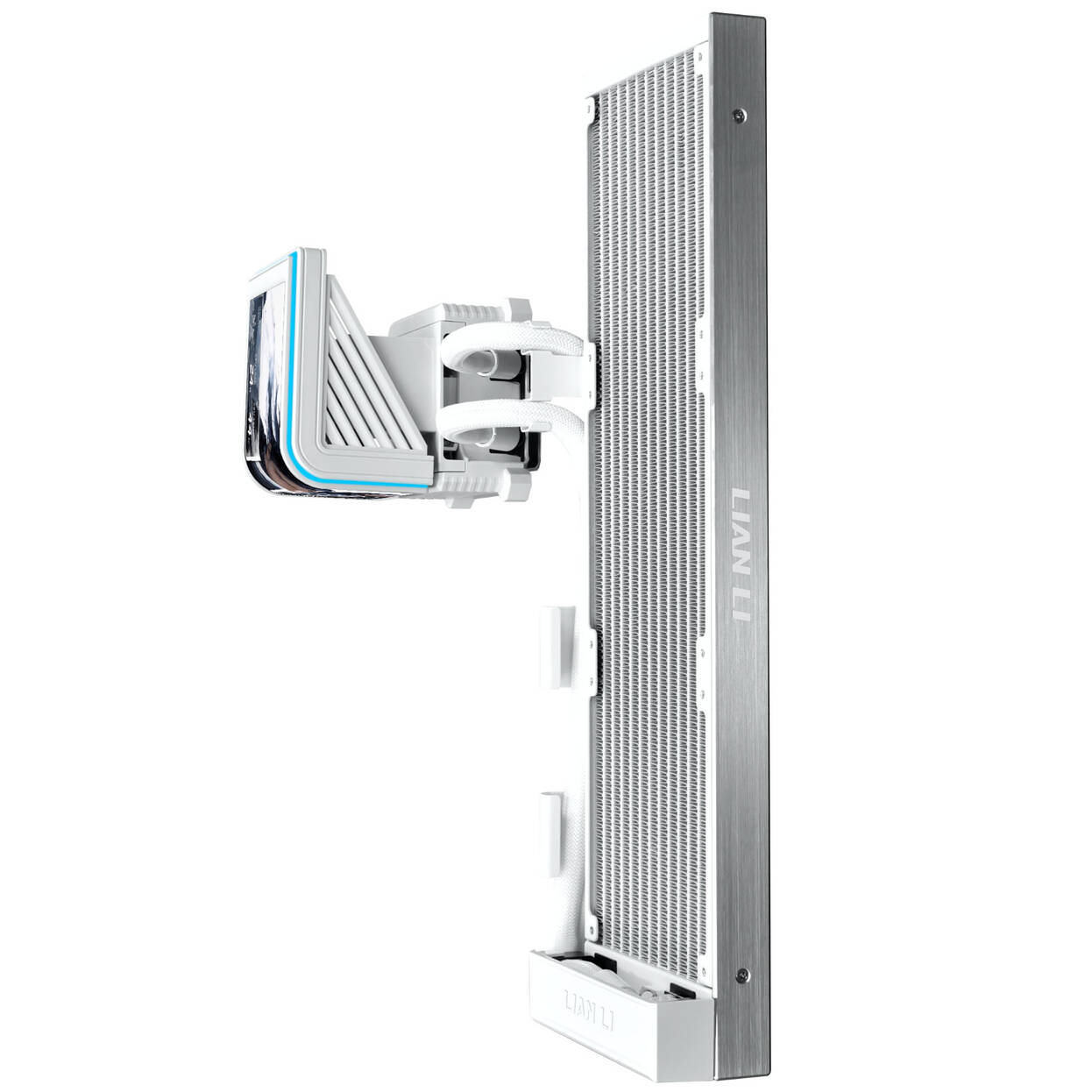Lian Li HydroShift II OLED Curved 360 Fanless AiO Water Cooling, 360 mm, OLED Display - White