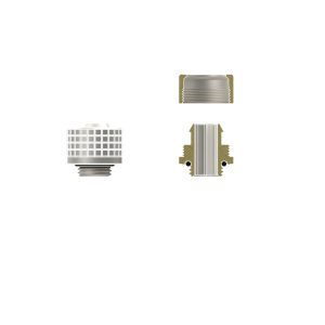 Thermal Grizzly DeltaMate Compression Fitting, Brass, G1/4 Thread - Nickel, ST13
