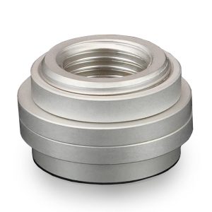 Thermal Grizzly DeltaMate Pass-Through Fitting, G1/4 Thread - Matte Nickel-Plated