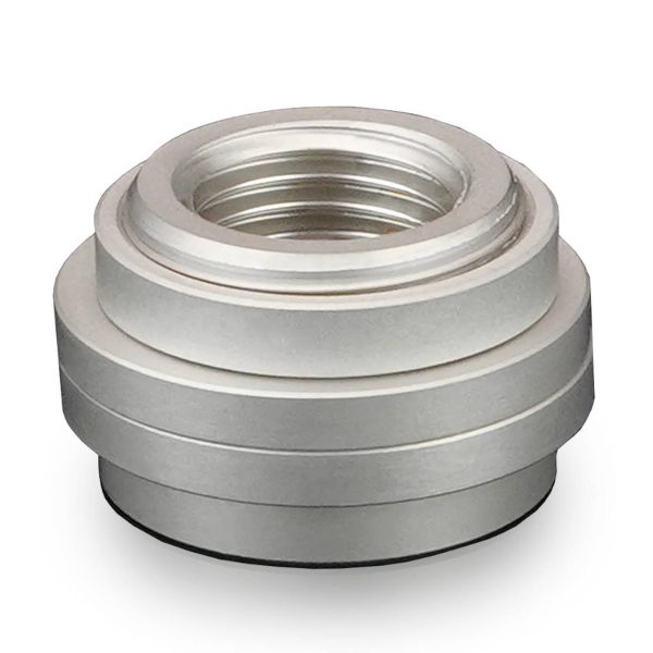 Thermal Grizzly DeltaMate Pass-Through Fitting, G1/4 Thread – Matte Nickel-Plated