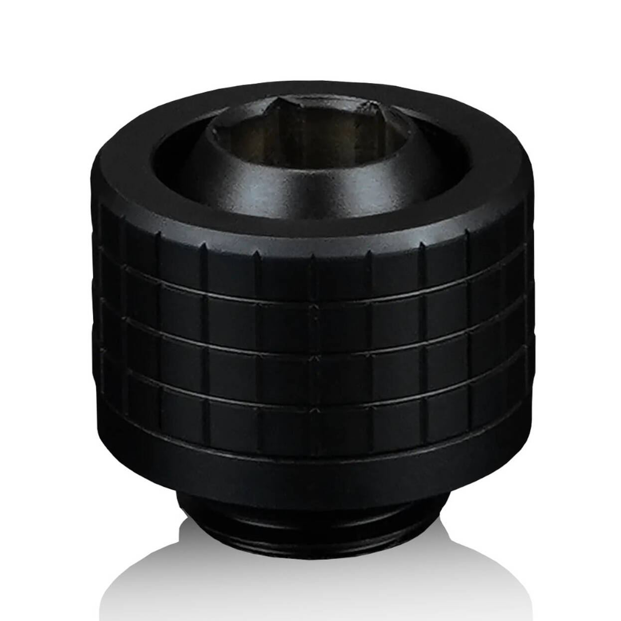 Thermal Grizzly DeltaMate Compression Fitting, Brass, G1/4 Thread - Black, ST13