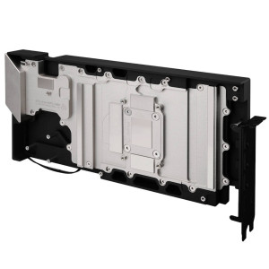 Thermal Grizzly DeltaMate 5080 Astral GPU Water Cooler, ARGB, with Backplate - Acrylic, Black