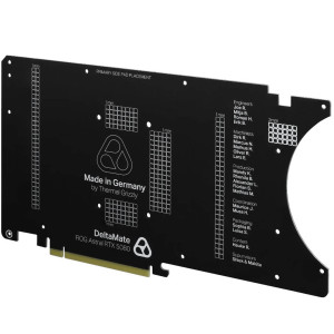 Thermal Grizzly DeltaMate 5080 Astral GPU Water Cooler, ARGB, with Backplate - Acrylic, Black