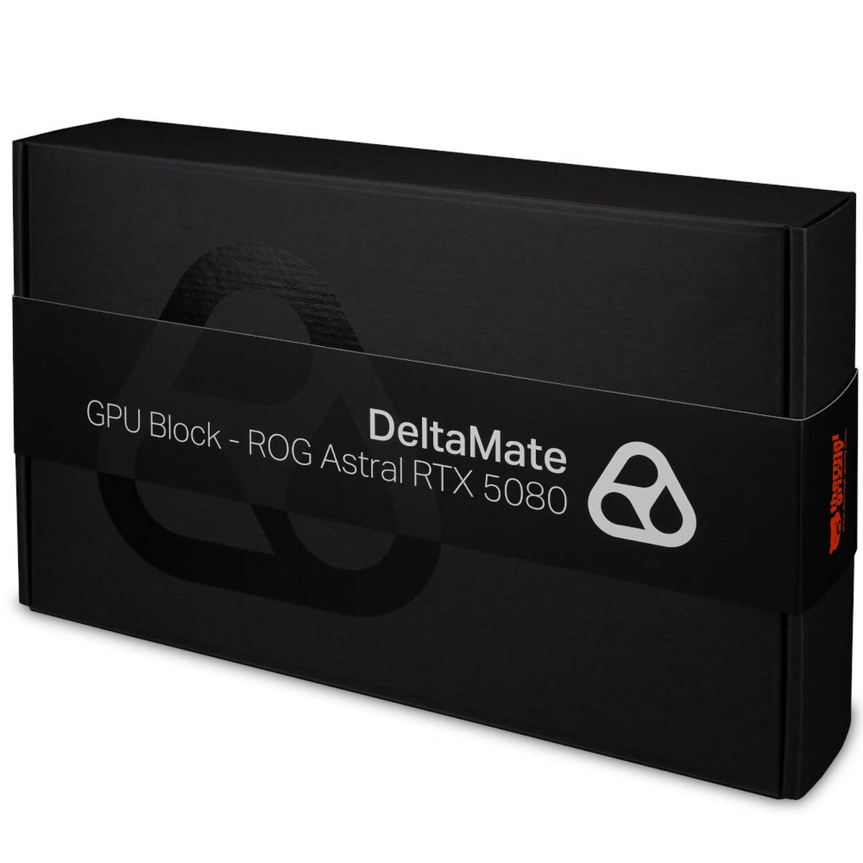 Thermal Grizzly DeltaMate 5080 Astral GPU Water Cooler, ARGB, with Backplate - Acrylic, Black
