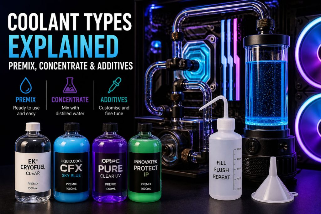 Coolant Types Explained: Premix, Concentrate and Additives