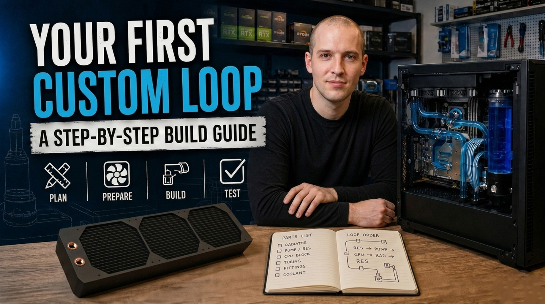 Your First Custom Loop: A Step by Step Build Guide