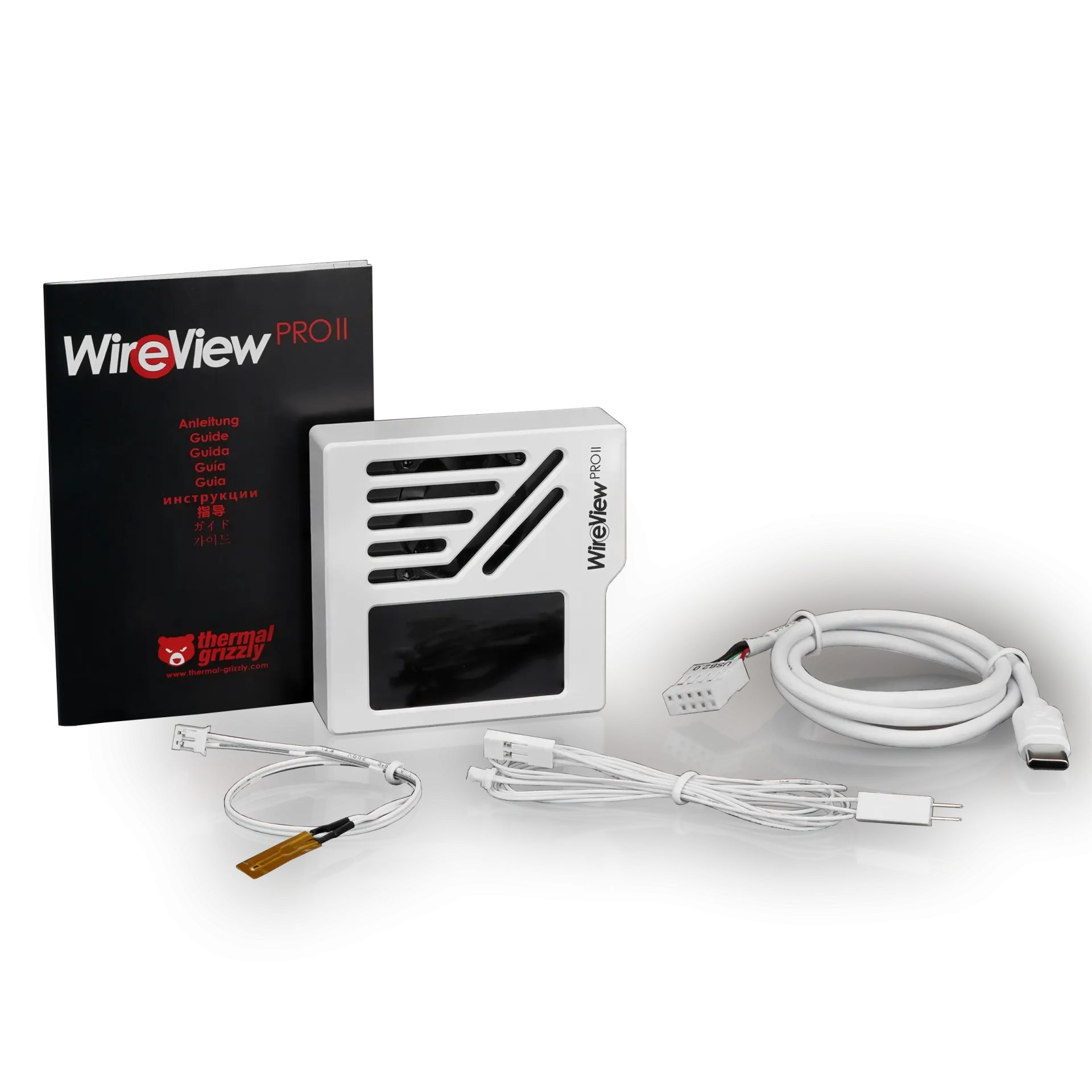 Thermal Grizzly WireView Pro II GPU Monitoring Device - Standard - White