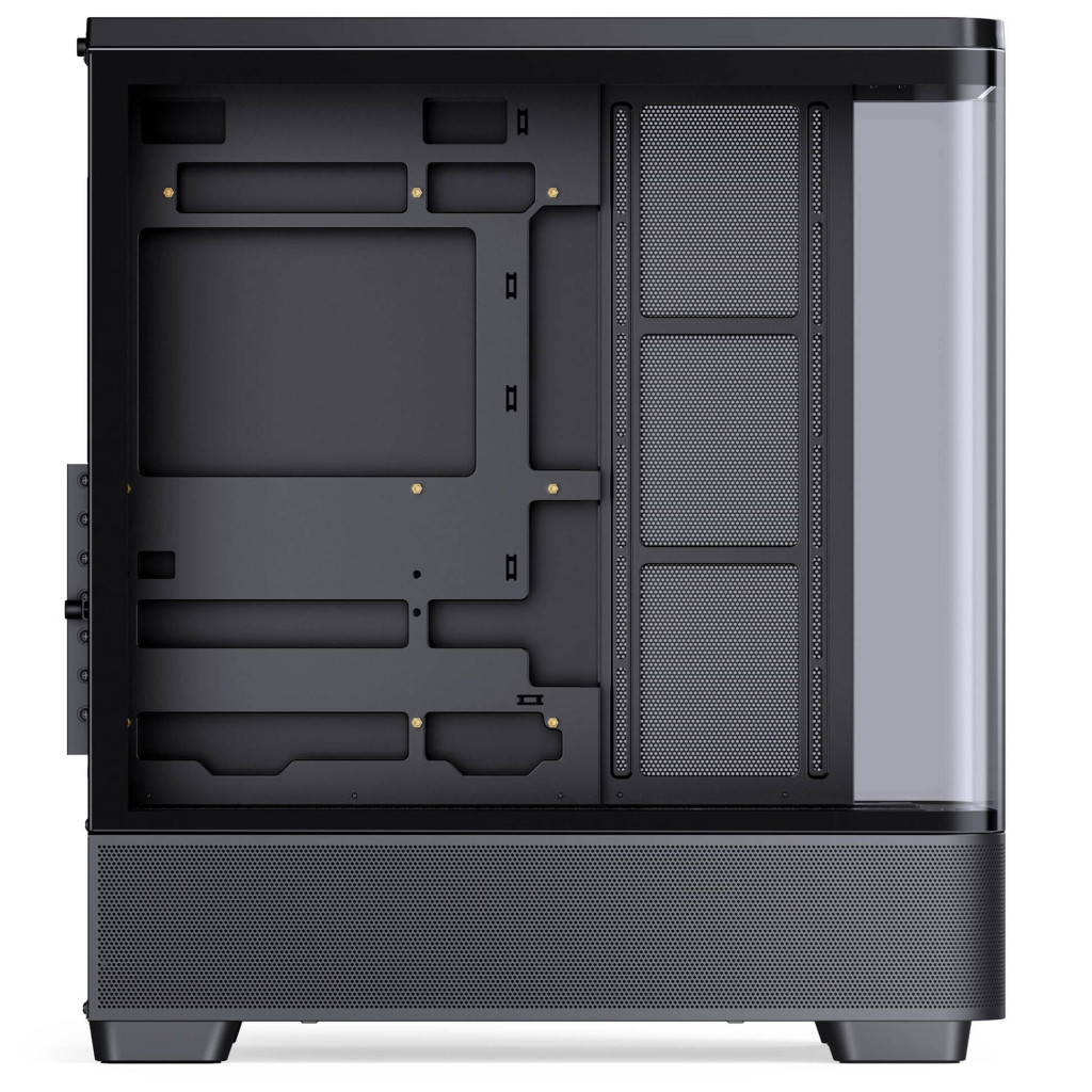 Jonsbo TK-5 PC Case, Mid Tower, ATX, Tempered Glass - Black