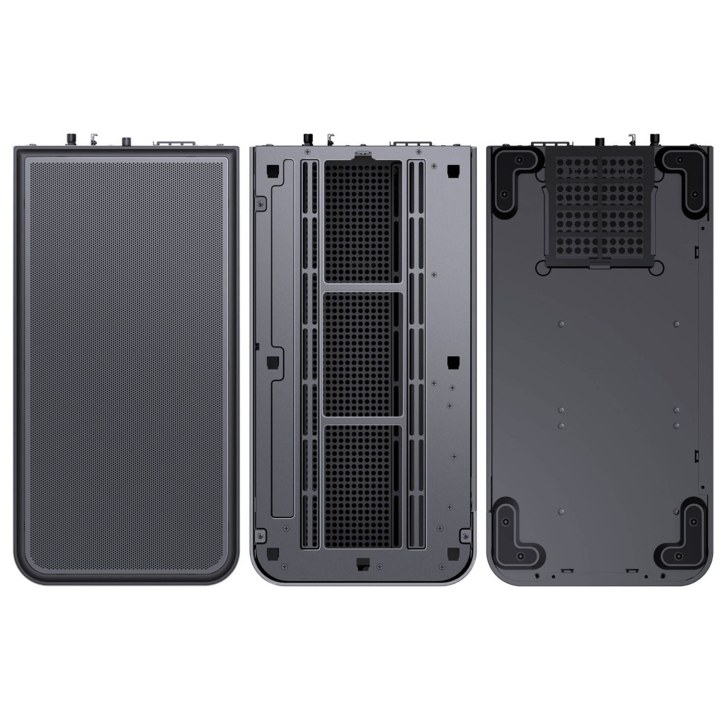 Jonsbo TK-5 PC Case, Mid Tower, ATX, Tempered Glass - Black