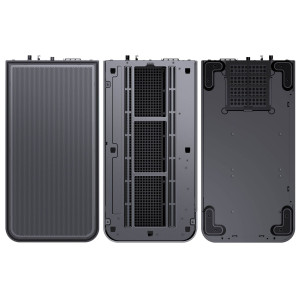 Jonsbo TK-5 PC Case, Mid Tower, ATX, Tempered Glass - Black