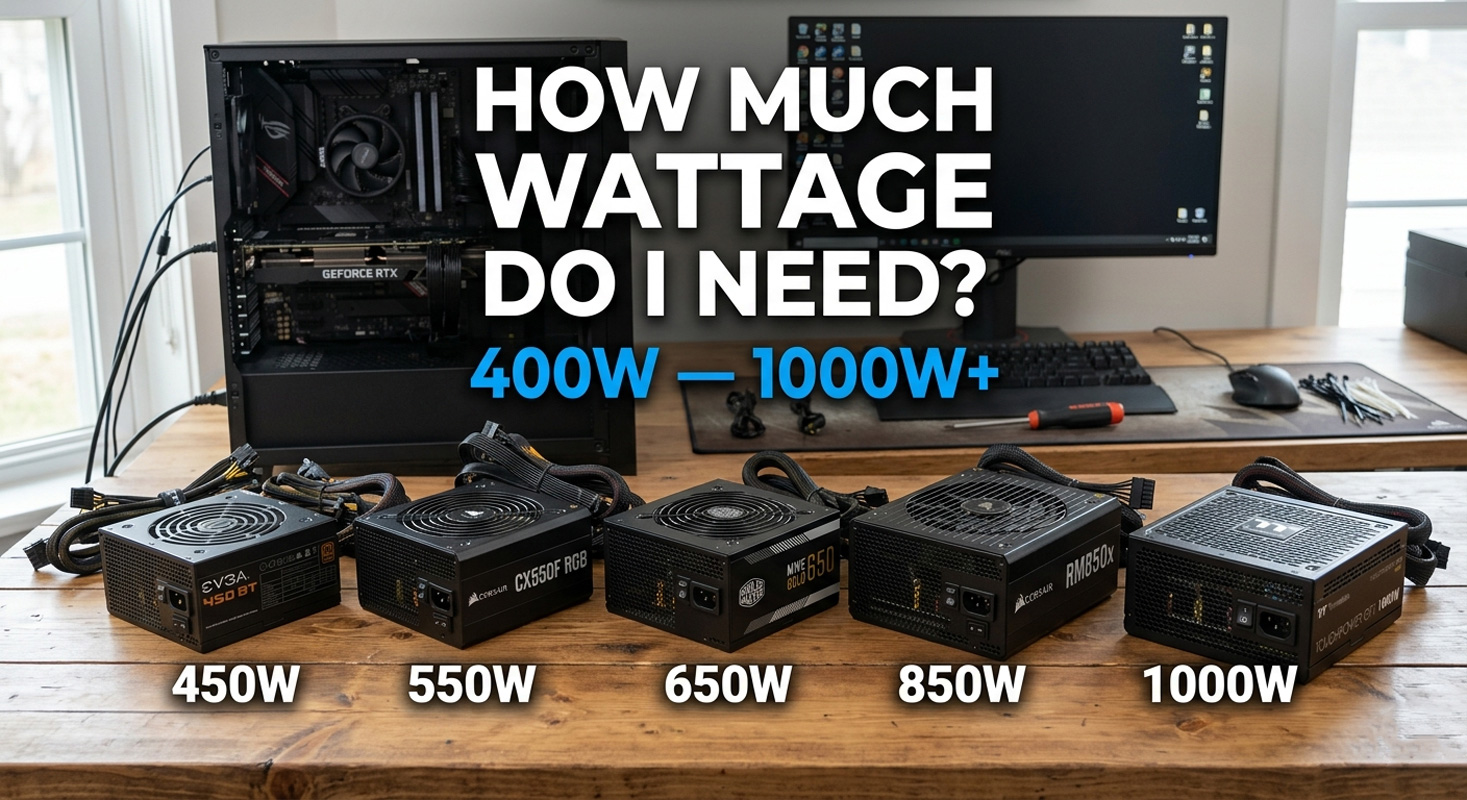 How Much PSU Wattage Do You Actually Need?