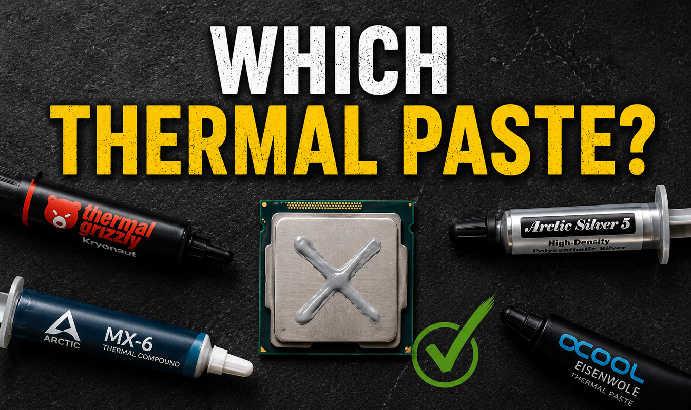 Thermal Paste: How to Choose It, Apply It, and When to Replace It