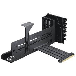 Phanteks PCIe Gen5 Vertical GPU Bracket DRGB 220mm PCIe 5.0x16 Riser Cable Black