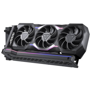 Phanteks PCIe Gen5 Vertical GPU Bracket DRGB 220mm PCIe 5.0x16 Riser Cable Black