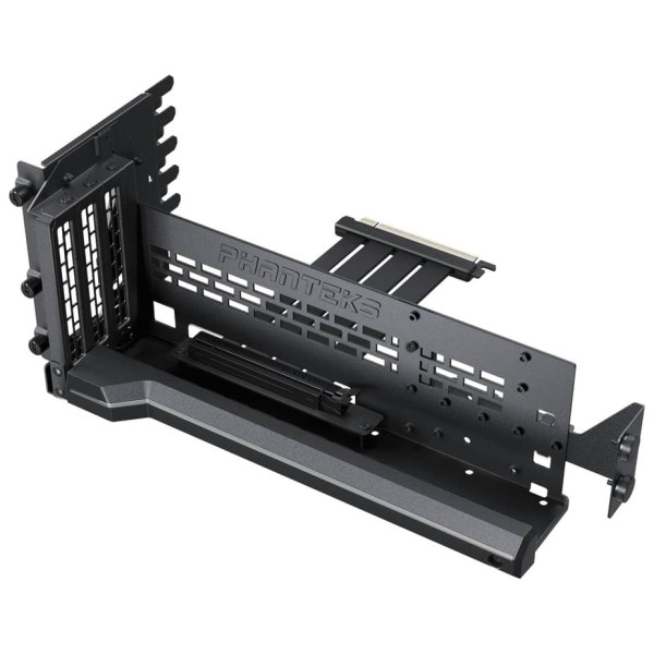 Phanteks PCIe Gen5 Vertical GPU Bracket DRGB 220mm PCIe 5.0×16 Riser Cable Black